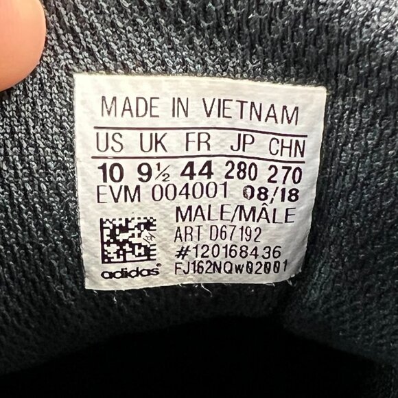 Adidas AX2 Hiking Shoes Men's 10 Black Traxion Athletic Trail Running Sneakers - Picture 13 of 13